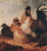 Aelbert Cuyp, Rooster and Hens